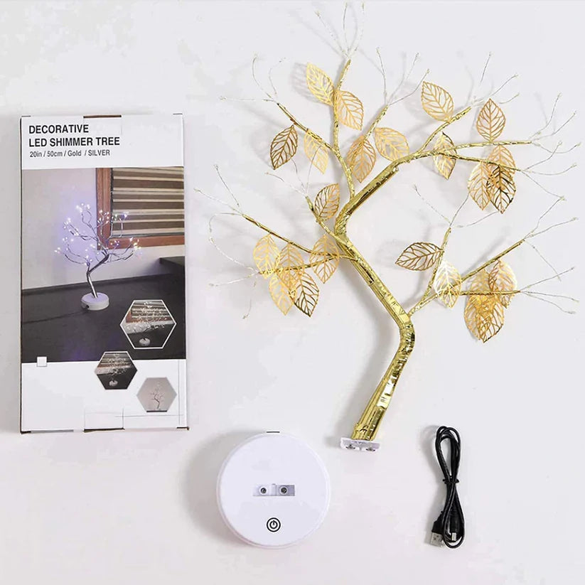 LED Bonsai Tree Light with Touch Switch
