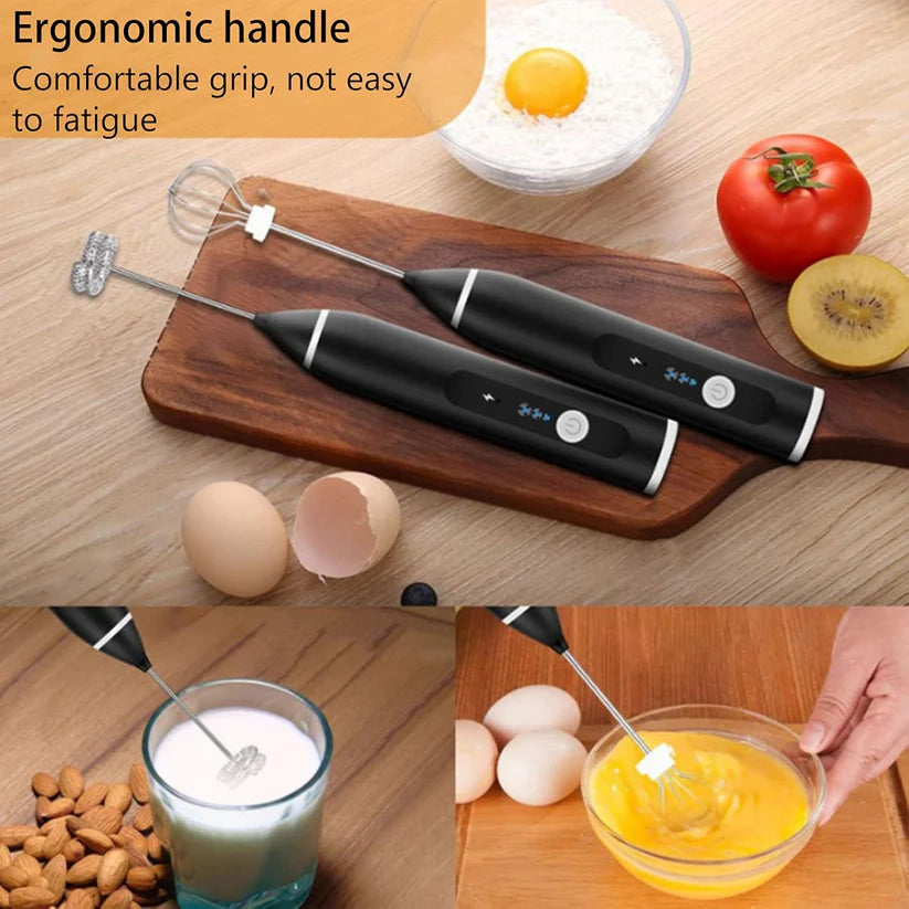 Electric Rechargeable Frother for Coffee