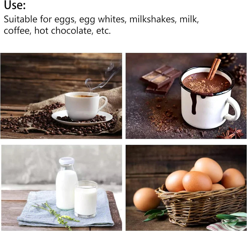 Electric Rechargeable Frother for Coffee