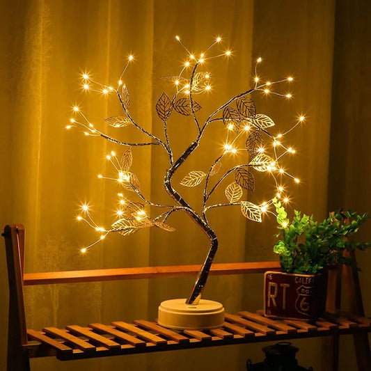 LED Bonsai Tree Light with Touch Switch