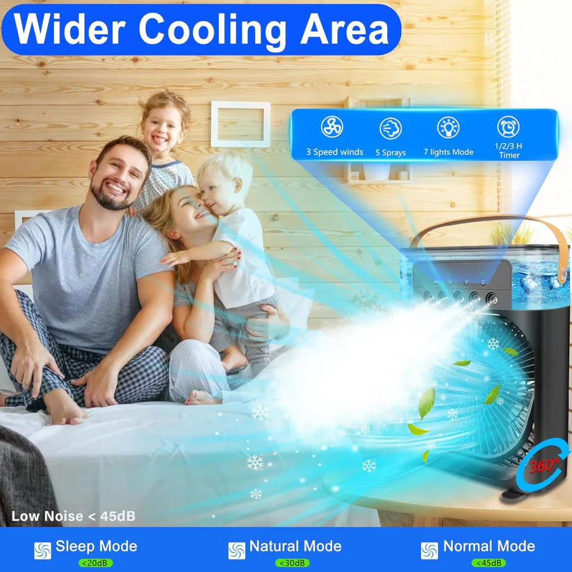 Mist cooler for kitchen office shop