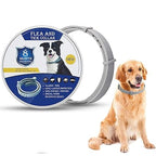 Adjustable Waterproof Flea & Tick Collar for Dogs – 8-Month Protection with Natural, Safe Ingredients | Adjustable, Safe, and Water-Resistant Dog Collar for All Breeds